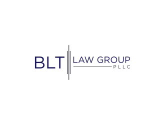 BLT Law Group, PLLC logo design by RIANW