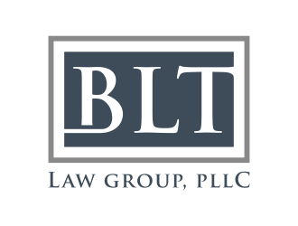 BLT Law Group, PLLC logo design by FriZign