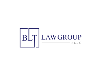 BLT Law Group, PLLC logo design by Barkah