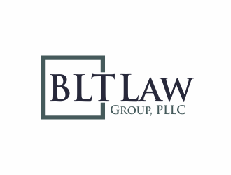 BLT Law Group, PLLC logo design by agus