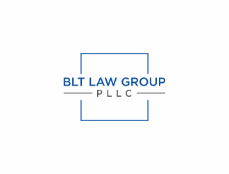 BLT Law Group, PLLC logo design by bombers