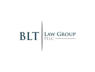BLT Law Group, PLLC logo design by N3V4