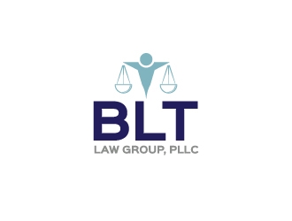 BLT Law Group, PLLC logo design by aryamaity