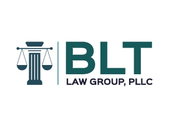 BLT Law Group, PLLC logo design by aryamaity