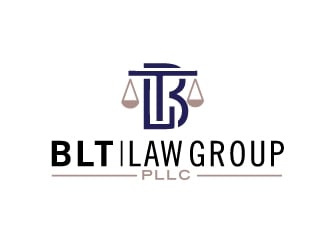 BLT Law Group, PLLC logo design by Foxcody