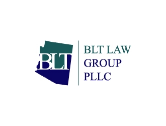 BLT Law Group, PLLC logo design by labo