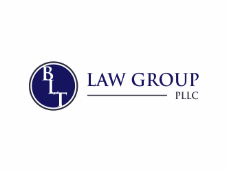 BLT Law Group, PLLC logo design by santrie