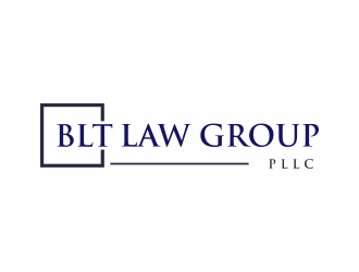 BLT Law Group, PLLC logo design by santrie