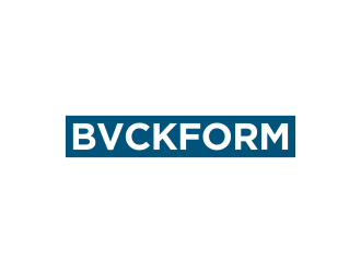 BVCKFORM logo design by salis17