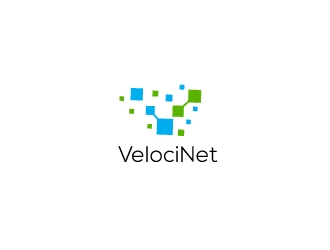 VelociNet logo design by robiulrobin
