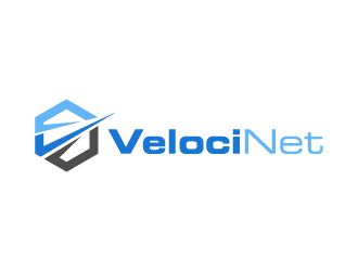 VelociNet logo design by hwkomp
