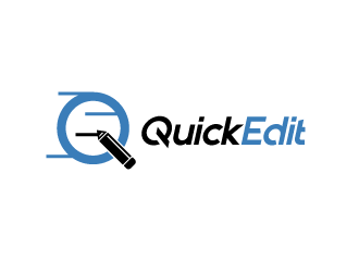 Quick Edit logo design by PRN123