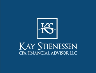 Kay Stienessen CPA Financial Advisor LLC logo design by fillintheblack