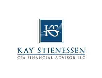 Kay Stienessen CPA Financial Advisor LLC logo design by fillintheblack