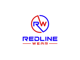 Redline Wear  logo design by alby