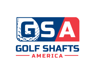 Golf Shafts America logo design by BeDesign