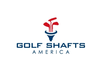 Golf Shafts America logo design by Marianne