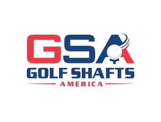 Golf Shafts America logo design by invento