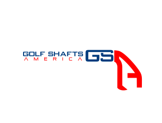 Golf Shafts America logo design by Dhieko