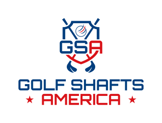 Golf Shafts America logo design by graphicstar