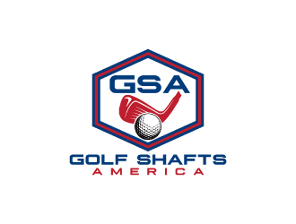 Golf Shafts America logo design by nona