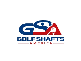 Golf Shafts America logo design by art-design