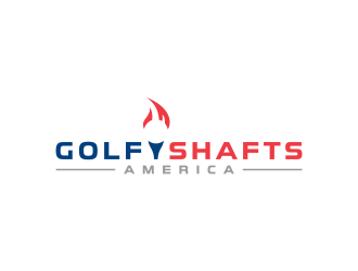 Golf Shafts America logo design by ubai popi