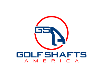 Golf Shafts America logo design by Dhieko