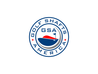 Golf Shafts America logo design by Ganyu