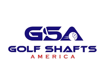 Golf Shafts America logo design by PMG