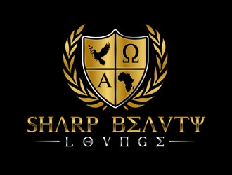 Sharp Beauty Lounge  logo design by DreamLogoDesign