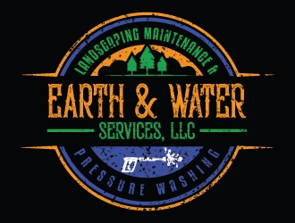 Earth & Water Services, LLC logo design by aryamaity
