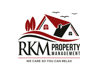 RKM Property Management logo design by DiDdzin
