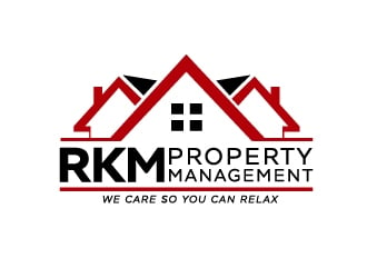 RKM Property Management logo design by Marianne