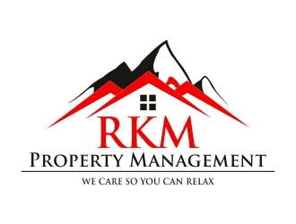 RKM Property Management logo design by berkahnenen