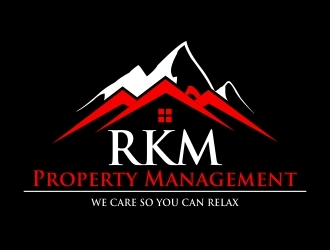 RKM Property Management logo design by berkahnenen