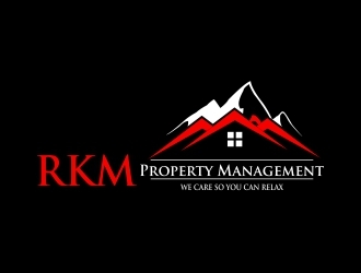 RKM Property Management logo design by berkahnenen