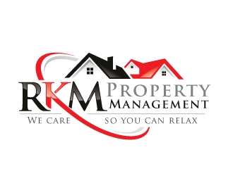 RKM Property Management logo design by REDCROW