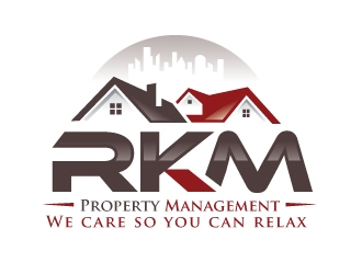 RKM Property Management logo design by REDCROW
