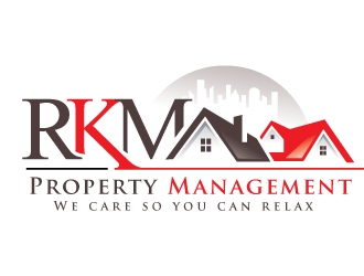 RKM Property Management logo design by REDCROW