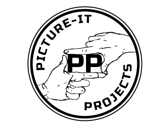 PICTURE-IT PROJECTS logo design by BeDesign