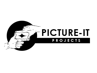 PICTURE-IT PROJECTS logo design by BeDesign