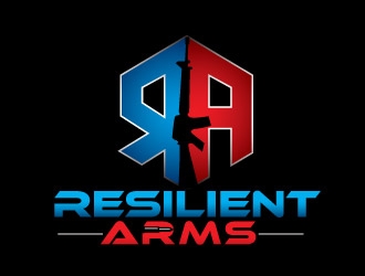 Resilient Arms logo design by REDCROW