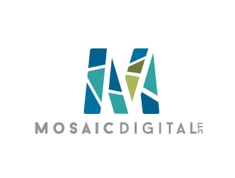 Mosaic Digital LLC logo design by REDCROW