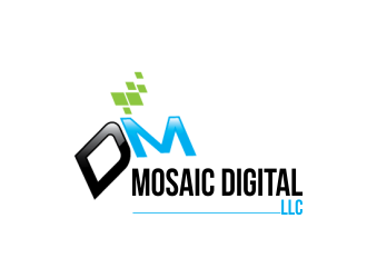 Mosaic Digital LLC logo design by ROSHTEIN