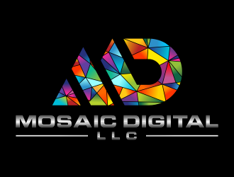 Mosaic Digital LLC logo design by Realistis