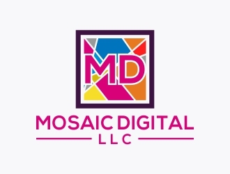 Mosaic Digital LLC logo design by berkahnenen