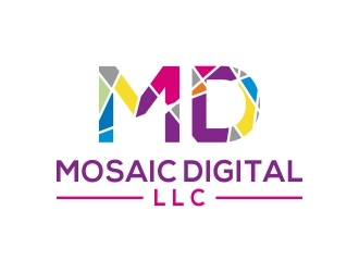 Mosaic Digital LLC logo design by berkahnenen