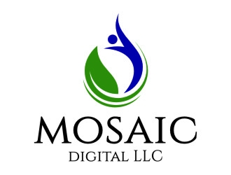 Mosaic Digital LLC logo design by jetzu