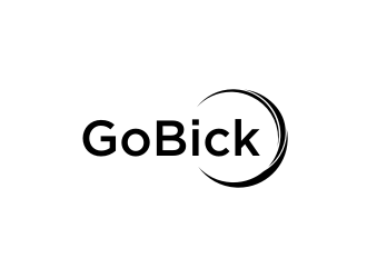 GoBick logo design by Barkah